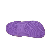 Crocs zueco niño Classic Fantasy Glitter Clog K vista trasera