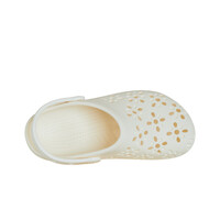 Crocs zueco niño Classic Floral Cut Out Clog K lateral interior