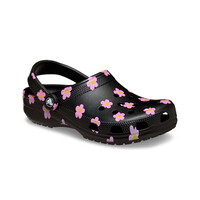 Crocs zueco niño Classic Flower Clog K lateral interior