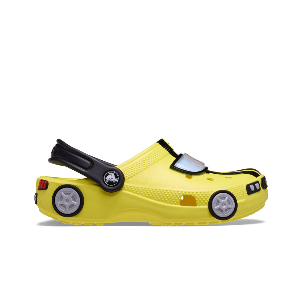 Crocs zueco niño Classic IAM Race Car Clog T lateral exterior