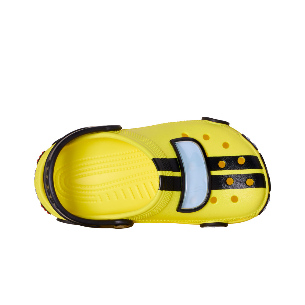 Crocs zueco niño Classic IAM Race Car Clog T lateral interior