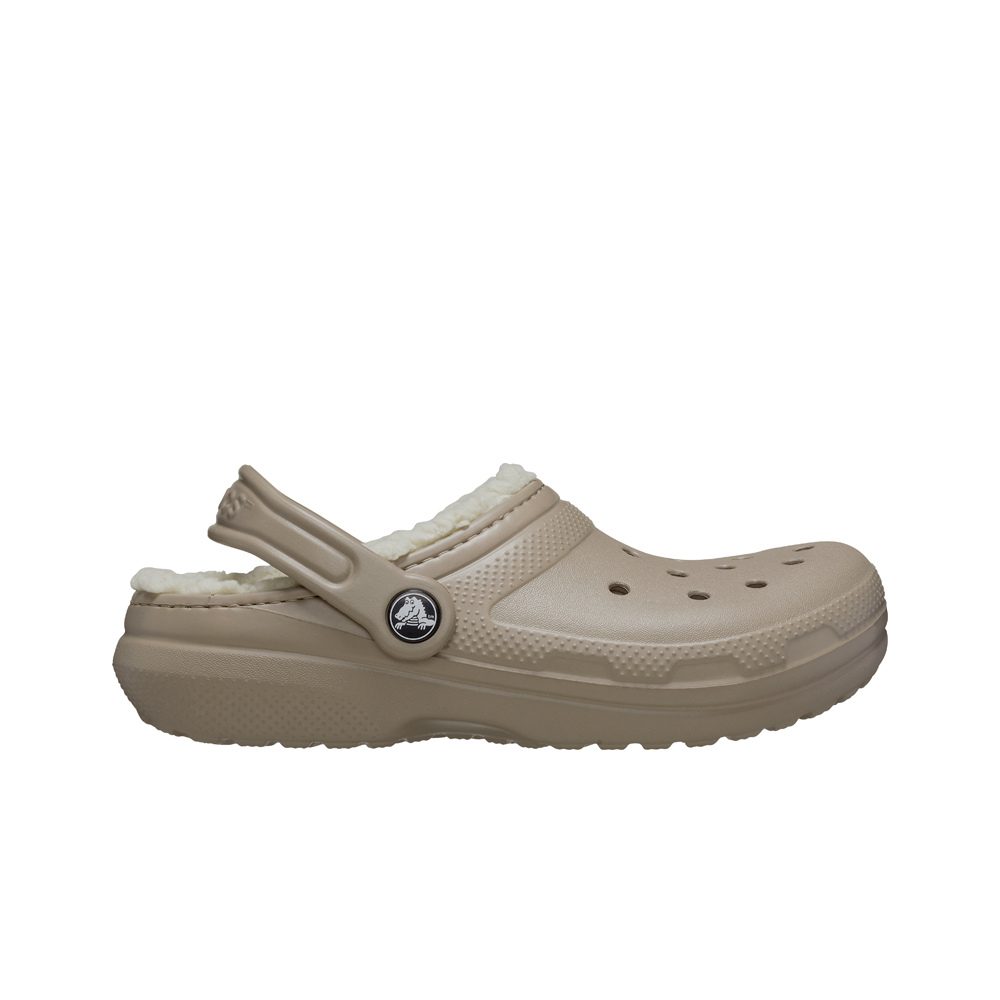 Crocs zueco niño Classic Lined Clog K lateral exterior