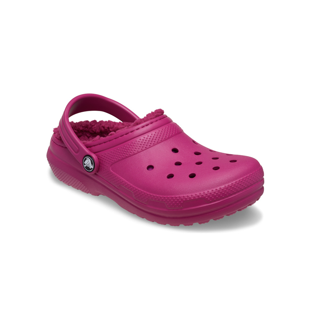 Crocs zueco niño Classic Lined Clog K lateral interior