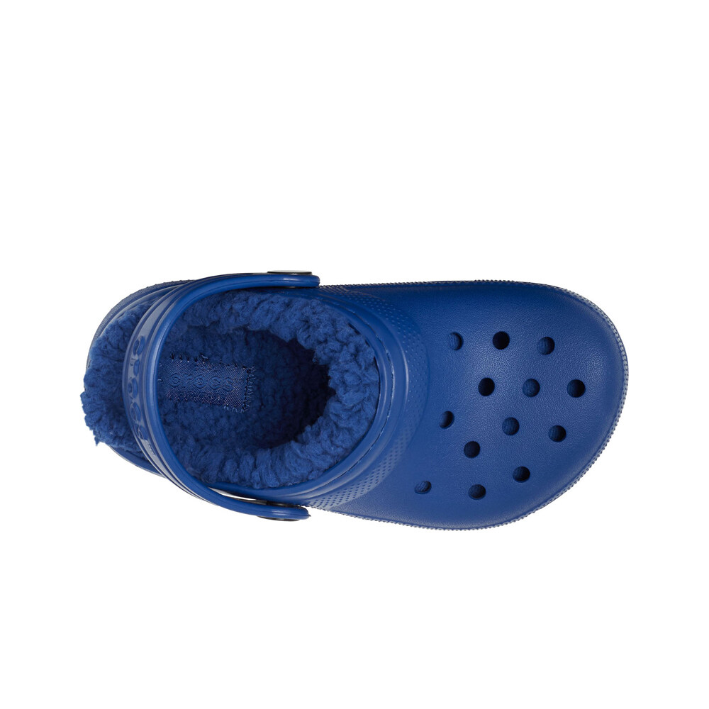 Crocs zueco niño Classic Lined Clog T vista superior