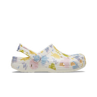Crocs zueco niño Classic Pastel Pets Clog K lateral exterior