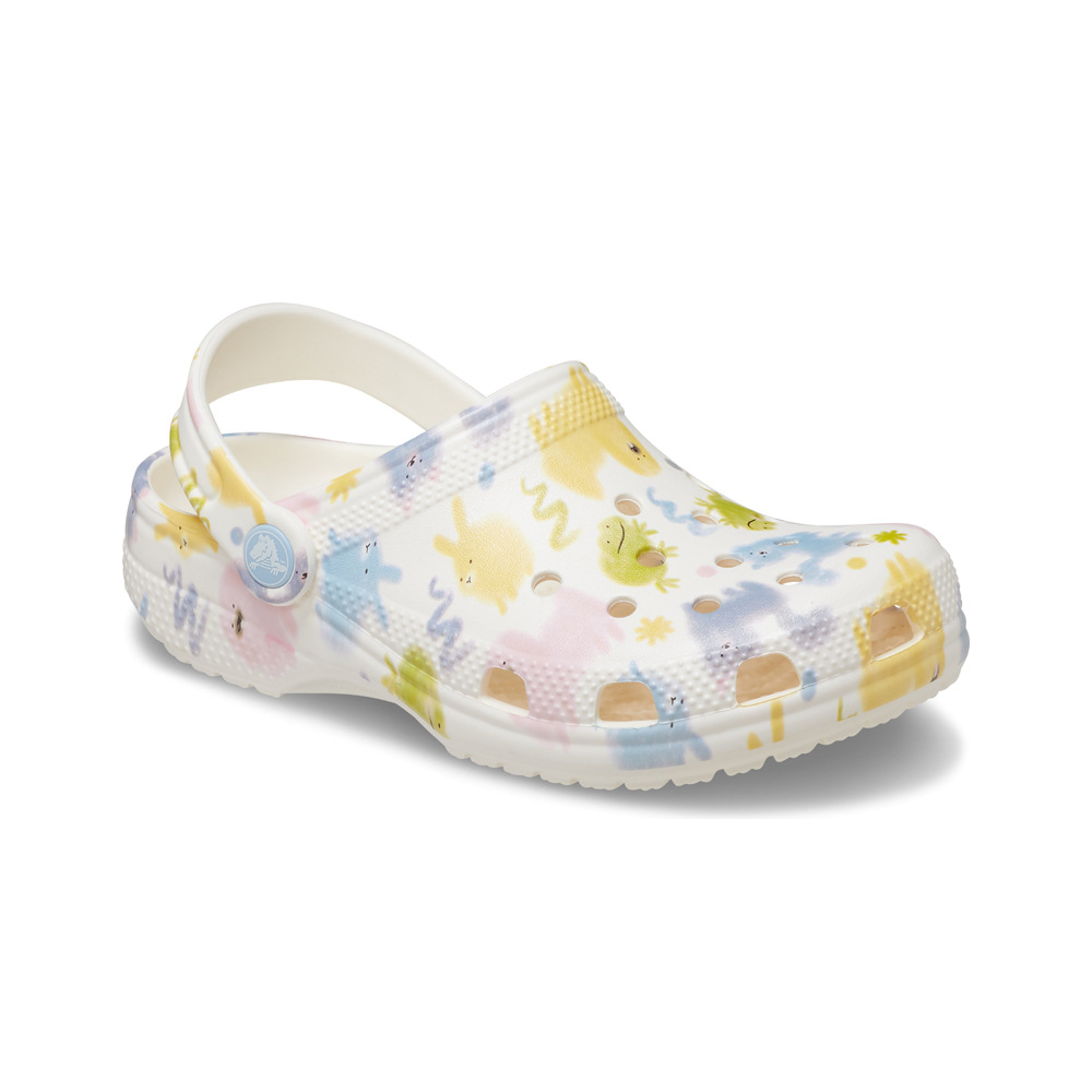 Crocs zueco niño Classic Pastel Pets Clog K lateral interior