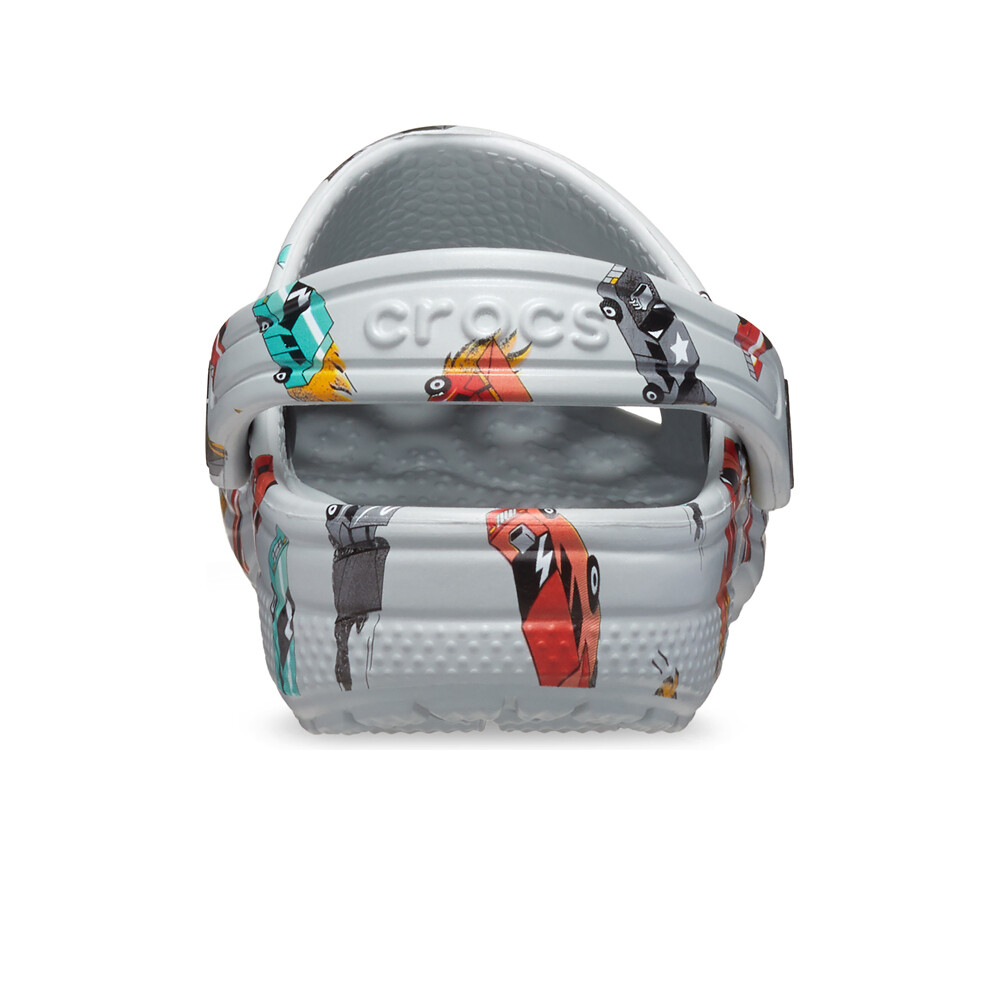 Crocs zueco niño Classic Race Cars Graphic Cg T puntera