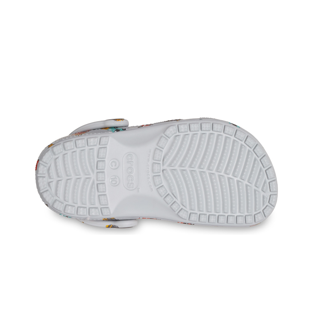 Crocs zueco niño Classic Race Cars Graphic Cg T vista trasera