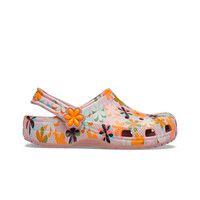 Crocs zueco niño Classic Retro Summer Clog K lateral exterior