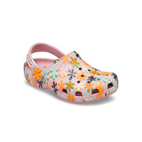 Crocs zueco niño Classic Retro Summer Clog K lateral interior