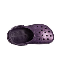 Crocs zueco niño Classic Space Glitter Clog K puntera