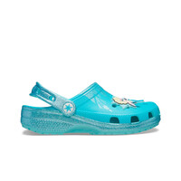 Crocs zueco niño Frozen Elsa Classic Clog K lateral exterior