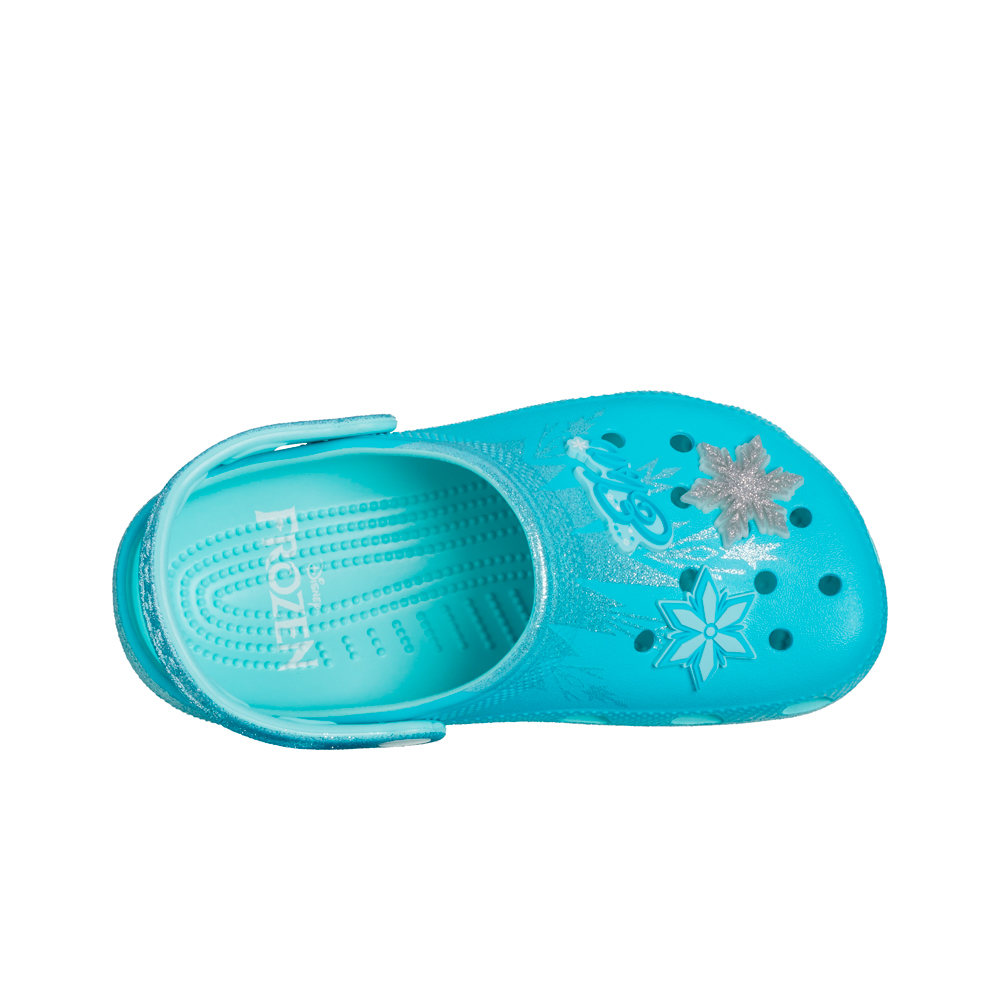 Crocs zueco niño Frozen Elsa Classic Clog K puntera