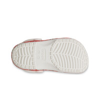 Crocs zueco niño Hello Kitty Red Classic Clog vista trasera