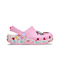 Crocs zueco niño Mickey Frnds Minnie Classic Clog T lateral exterior