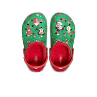 Crocs zueco niño Mickey Xmas Lined Classic Clog K 05
