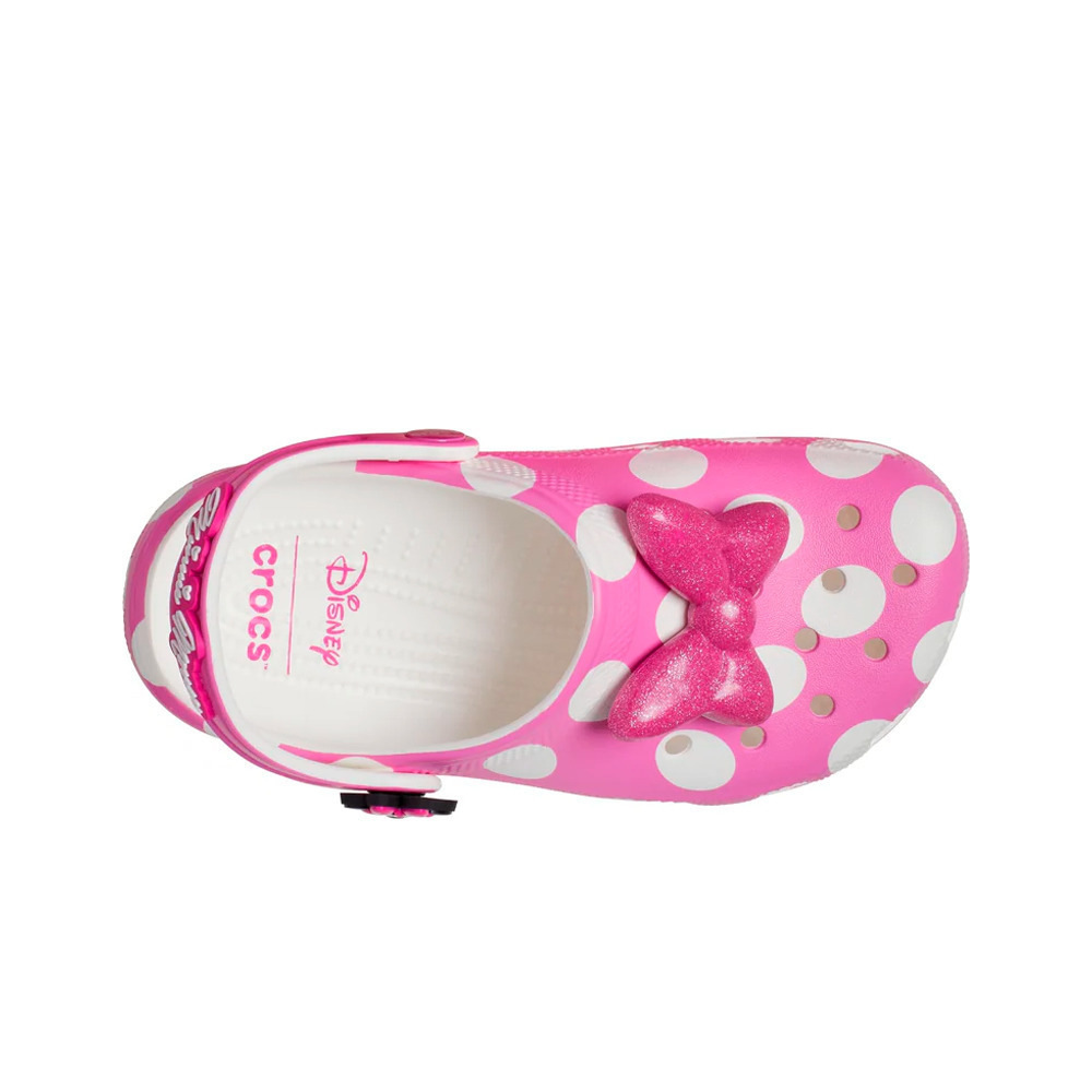 Crocs zueco niño Minnie Mouse Classic Clog K vista superior