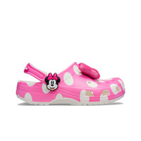 Crocs zueco niño Minnie Mouse Classic Clog T lateral exterior