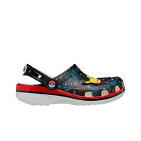 Crocs zueco niño Pokemon Print Classic Clog K lateral exterior