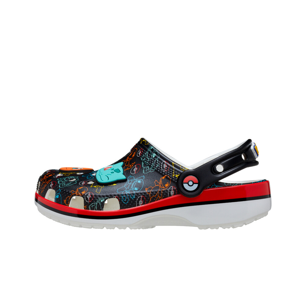 Crocs zueco niño Pokemon Print Classic Clog K lateral interior