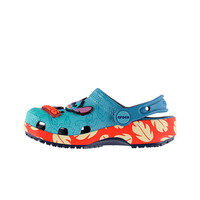 Crocs zueco niño Stitch Multi Classic Clog K lateral interior