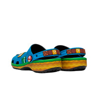 Crocs zueco niño Super Mario Core Classic Clog K vista trasera