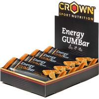 Crown Sport Nutrition barritas energéticas Energy GUM Bar vista frontal