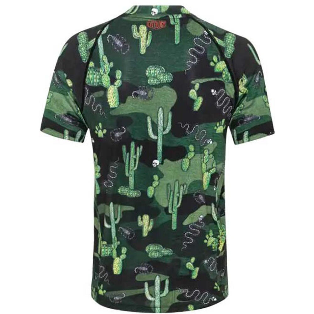 Cycology camiseta ciclismo hombre Totally Cactus MTB Jersey vista trasera