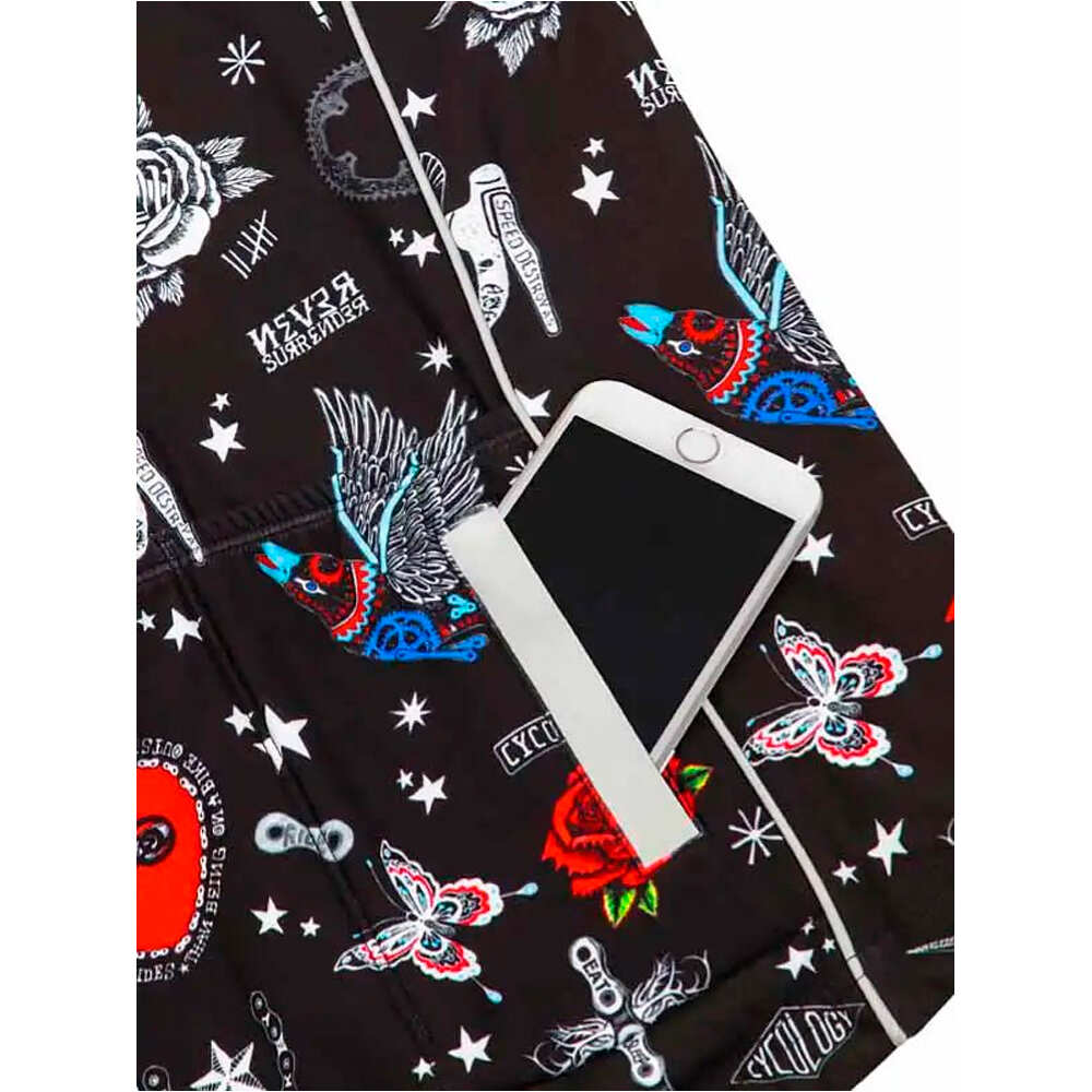 Cycology maillot manga larga hombre Tattoo Men's Winter Long Sleeve Jersey 03