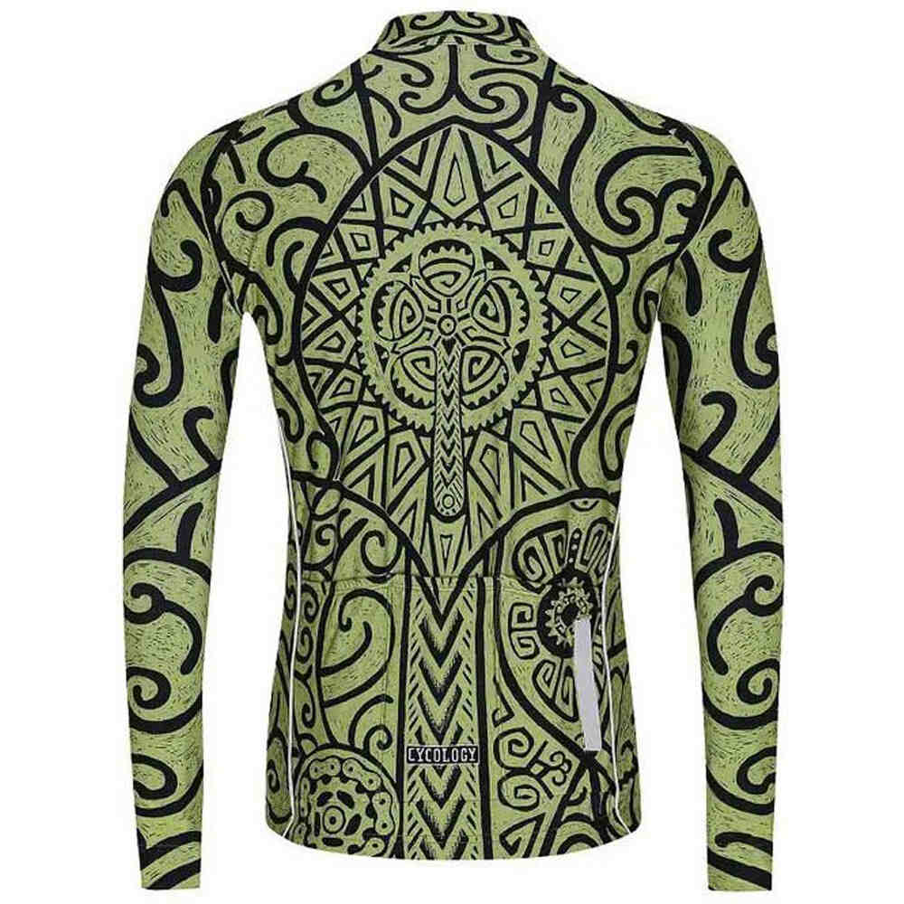 Cycology maillot manga larga hombre Zanzibar Men's Long Sleeve Jersey vista trasera