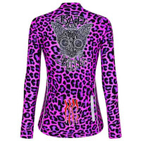 Cycology maillot manga larga mujer Kitty Women's Long Sleeve Jersey vista trasera