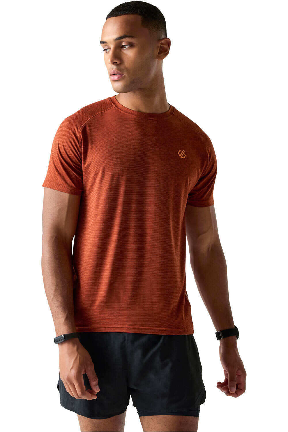 Dare2b camiseta montaña manga corta hombre PersistTee vista frontal