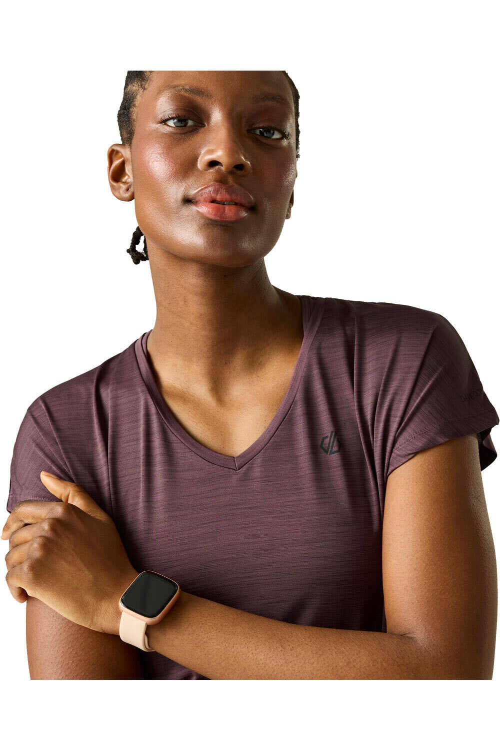Dare2b camiseta montaña manga corta mujer Vigilant Tee vista detalle