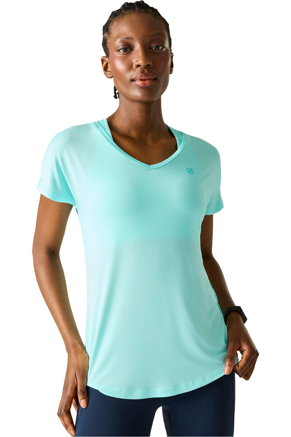 Dare2b camiseta montaña manga corta mujer Vigilant Tee vista frontal