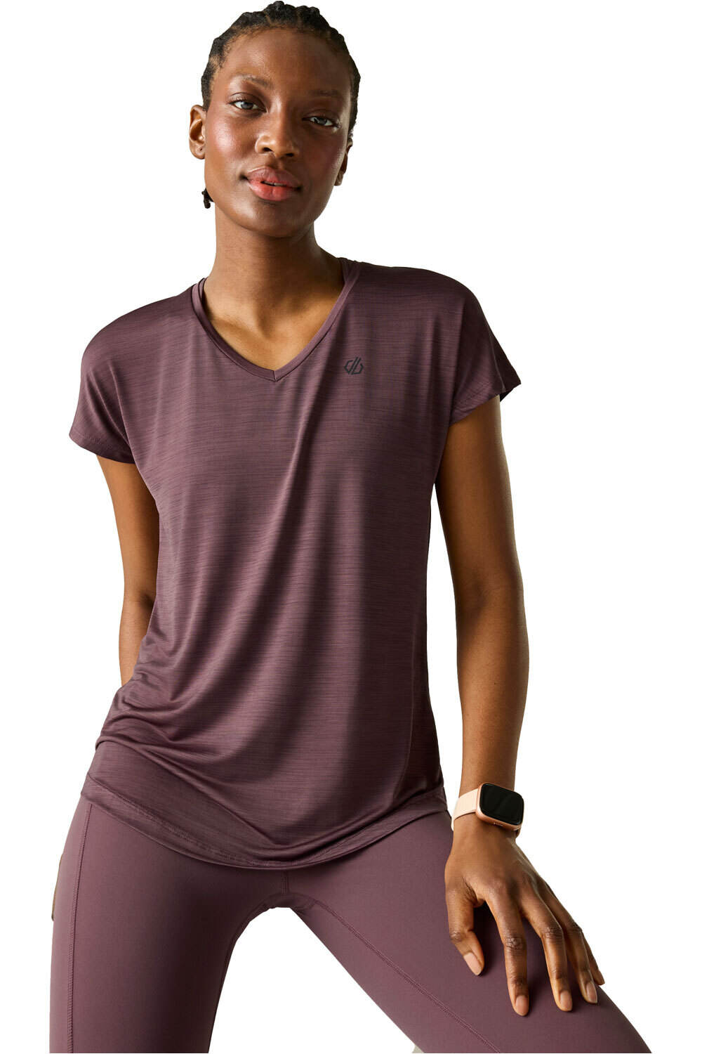 Dare2b camiseta montaña manga corta mujer Vigilant Tee vista frontal