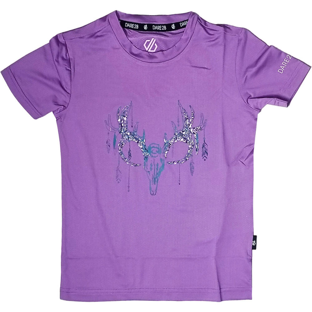 Dare2b camiseta montaña manga corta niño Rightful Tee vista frontal