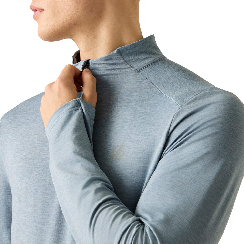 Dare2b camiseta montaña manga larga hombre Power Up IV Jy vista detalle