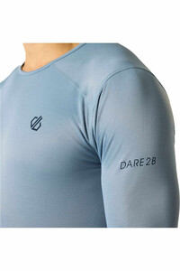 Dare2b camiseta montaña manga larga hombre VenturaGrid Crew vista detalle