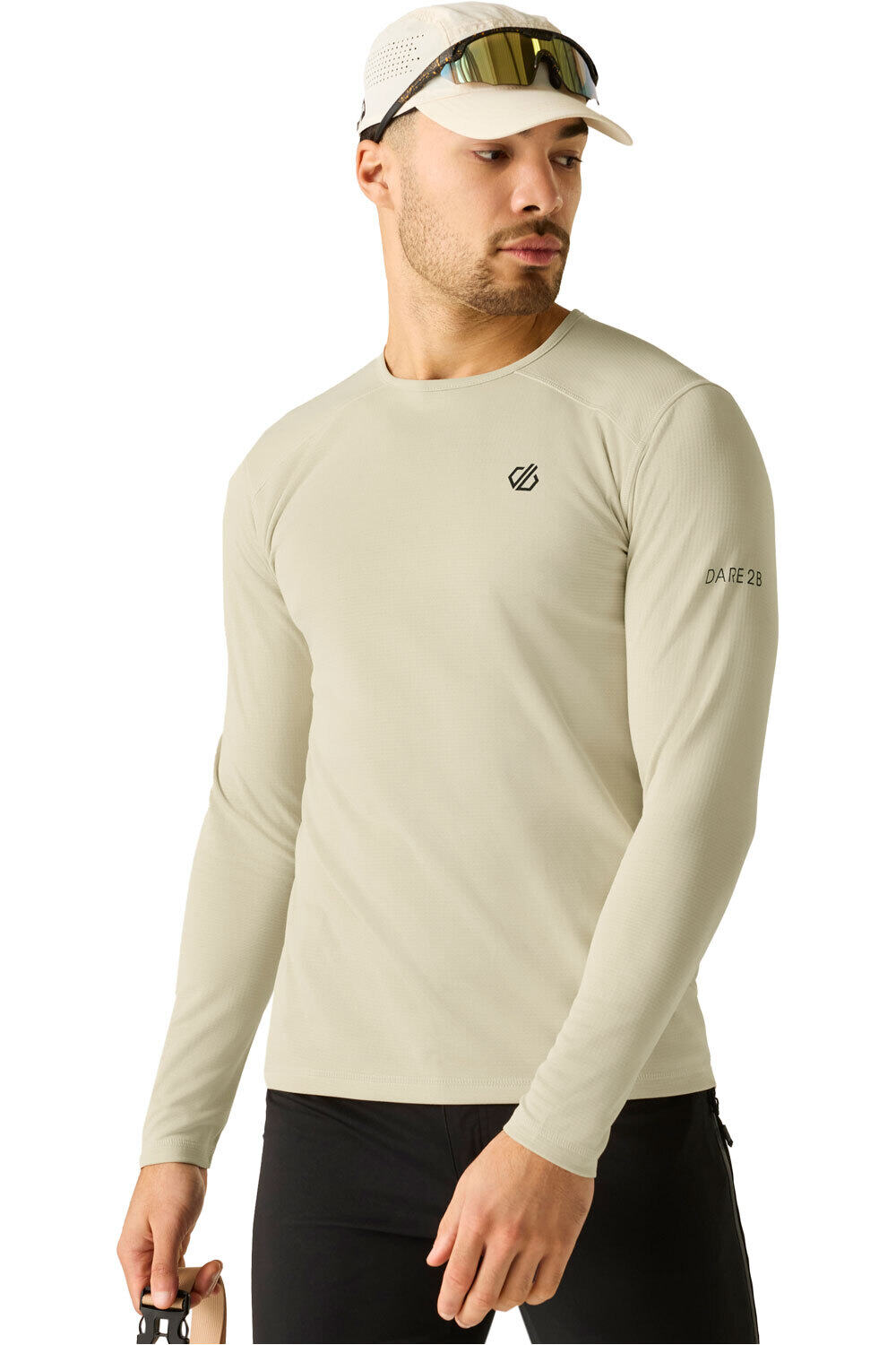 Dare2b camiseta montaña manga larga hombre VenturaGrid Crew vista frontal