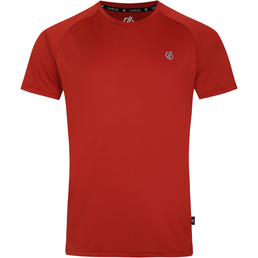 Dare2b camiseta técnica manga corta hombre Accelerate Tee vista frontal