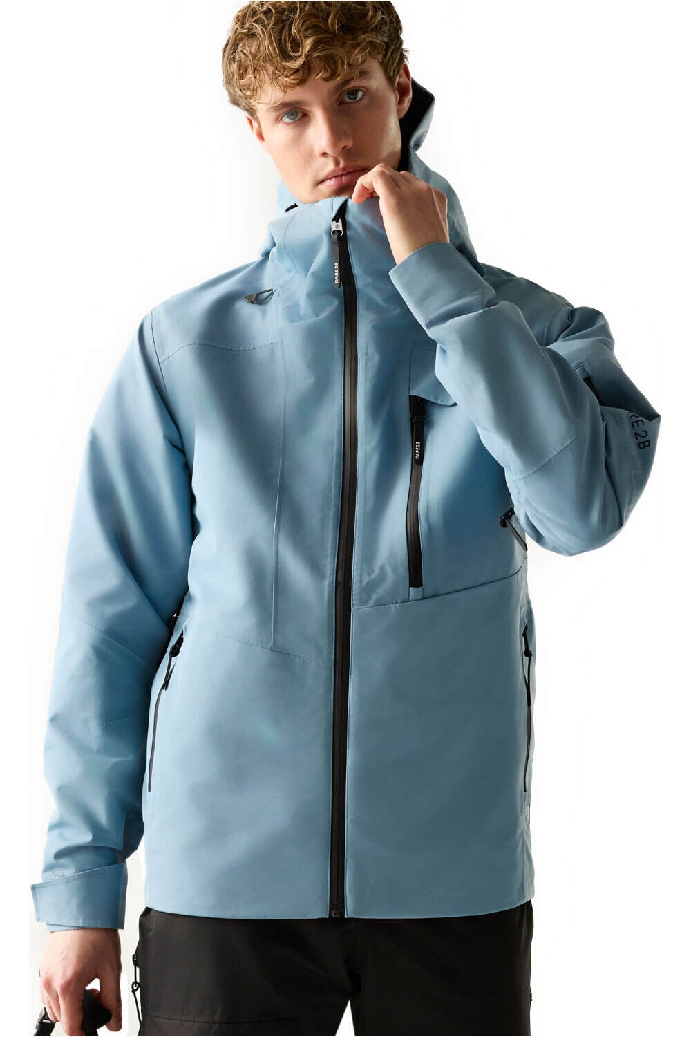 Dare2b chaqueta impermeable hombre AltGard 3L Shl Jk vista frontal