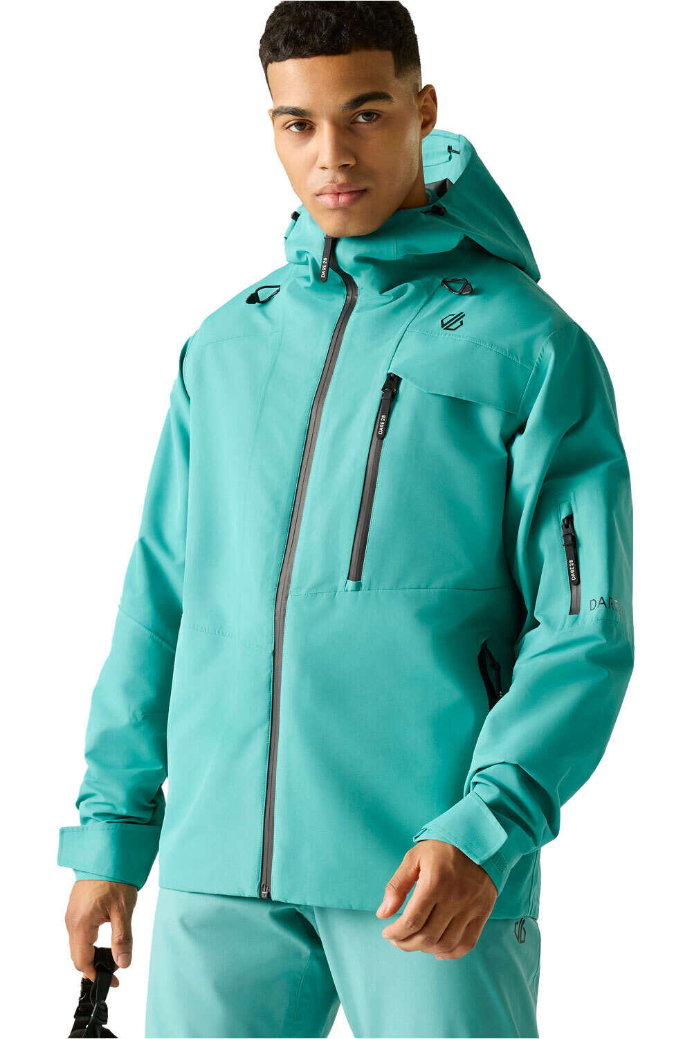 Dare2b chaqueta impermeable hombre AltGard 3L Shl Jk vista frontal