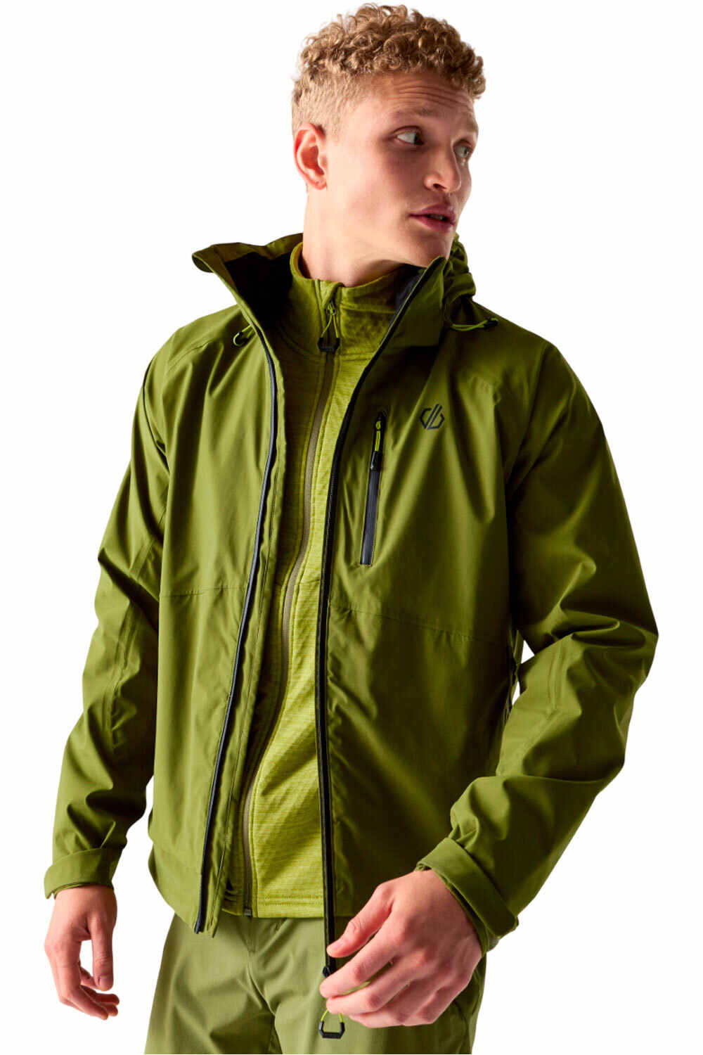 Dare2b chaqueta impermeable hombre SwitchoutIII vista frontal