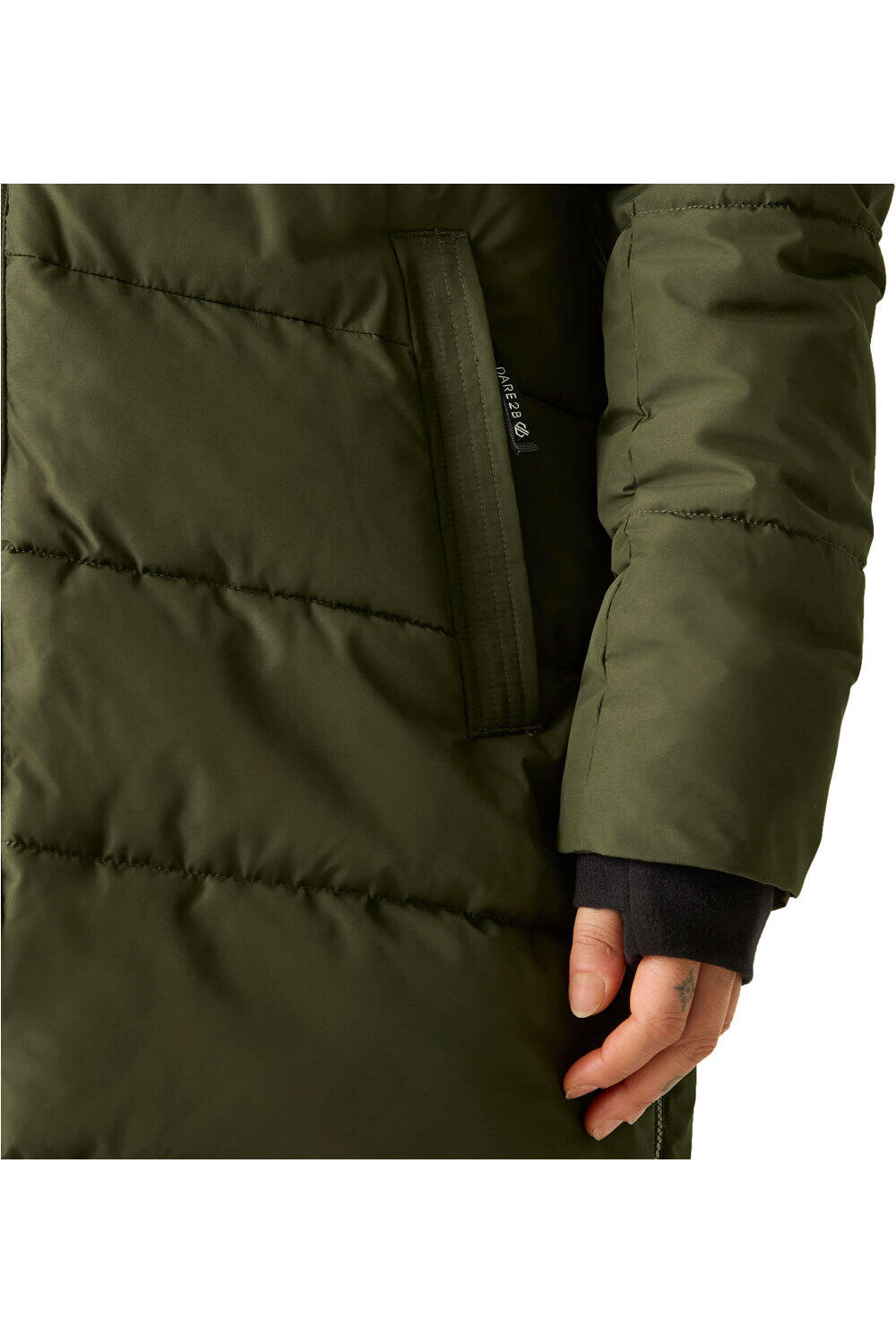 Dare2b chaqueta impermeable insulada mujer Glacier LongJk 03