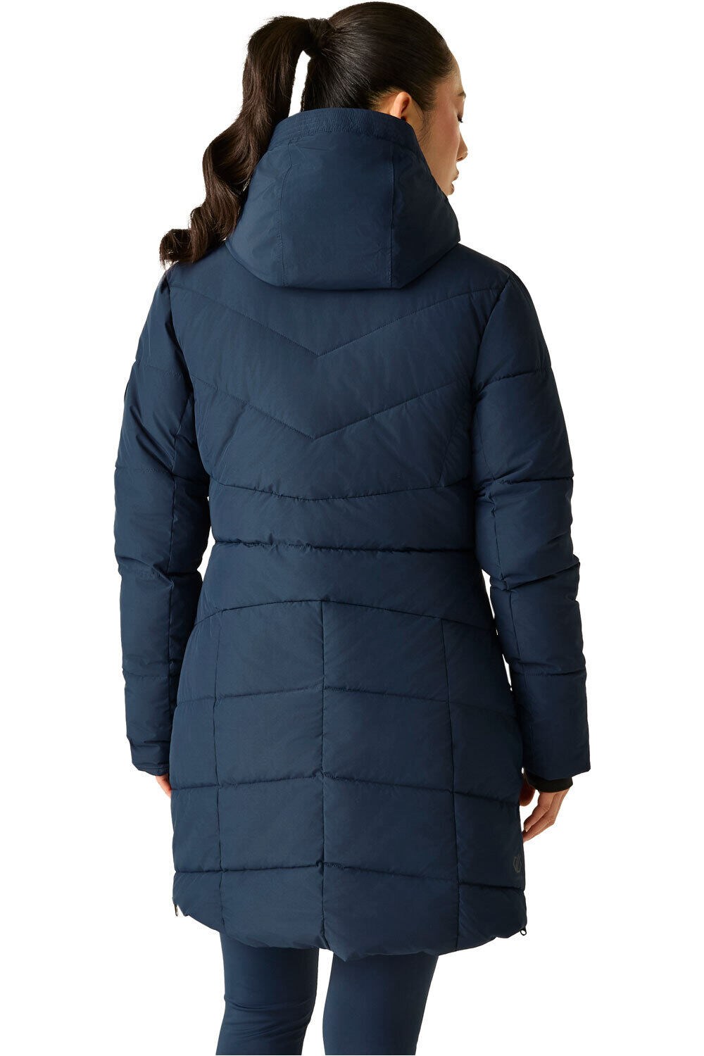 Dare2b chaqueta impermeable insulada mujer Glacier LongJk vista trasera