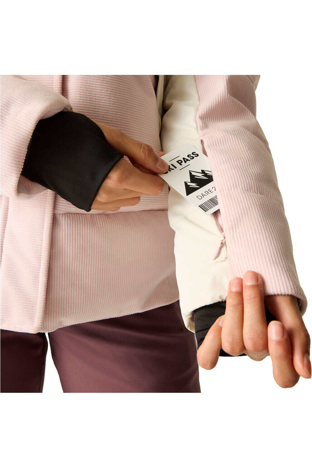 Dare2b chaqueta impermeable insulada mujer Neve Jacket vista detalle