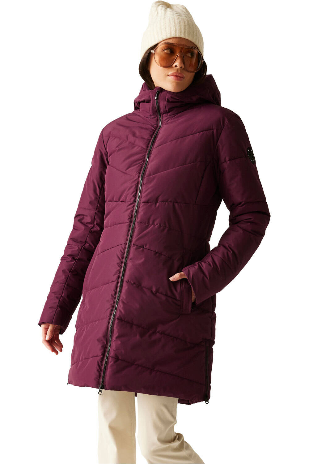 Dare2b chaqueta impermeable insulada mujer StrikingVJacket vista frontal