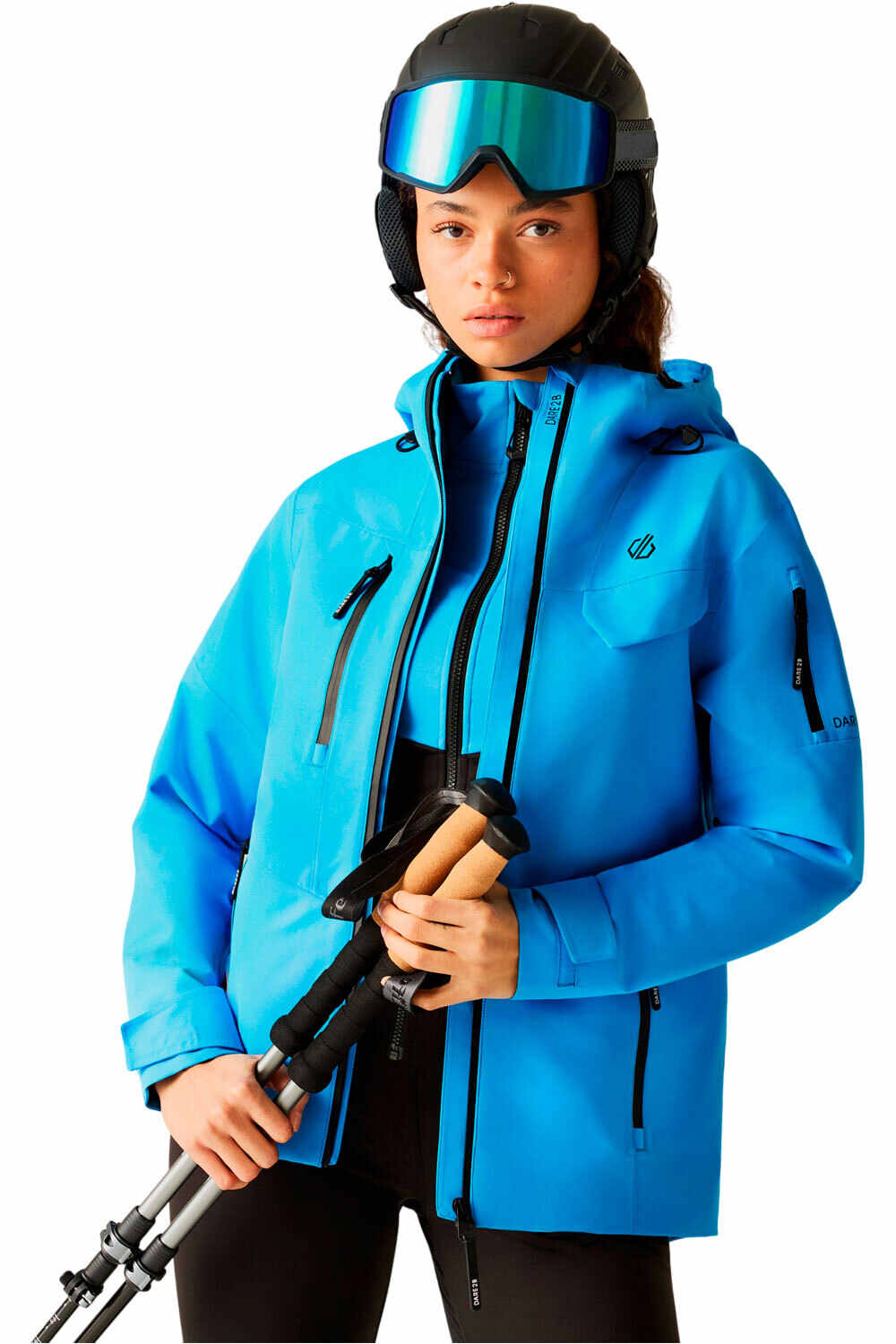 Dare2b chaqueta impermeable insulada mujer Wms AltGard 3L Jk vista trasera