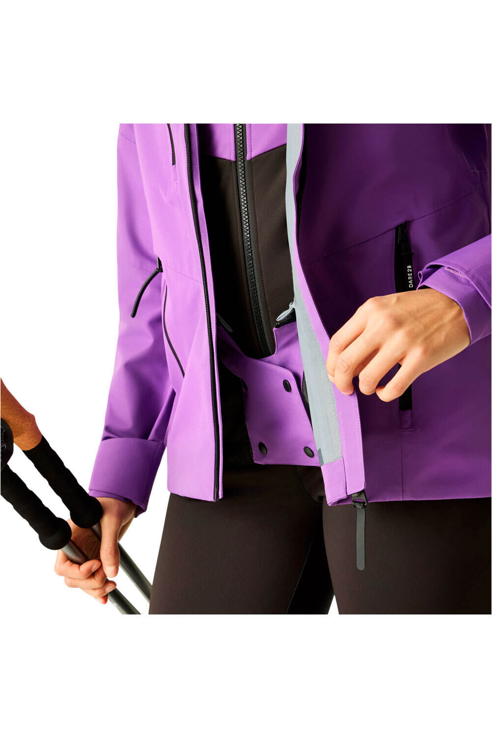 Dare2b chaqueta impermeable insulada mujer Wms AltGard 3L Jk vista trasera