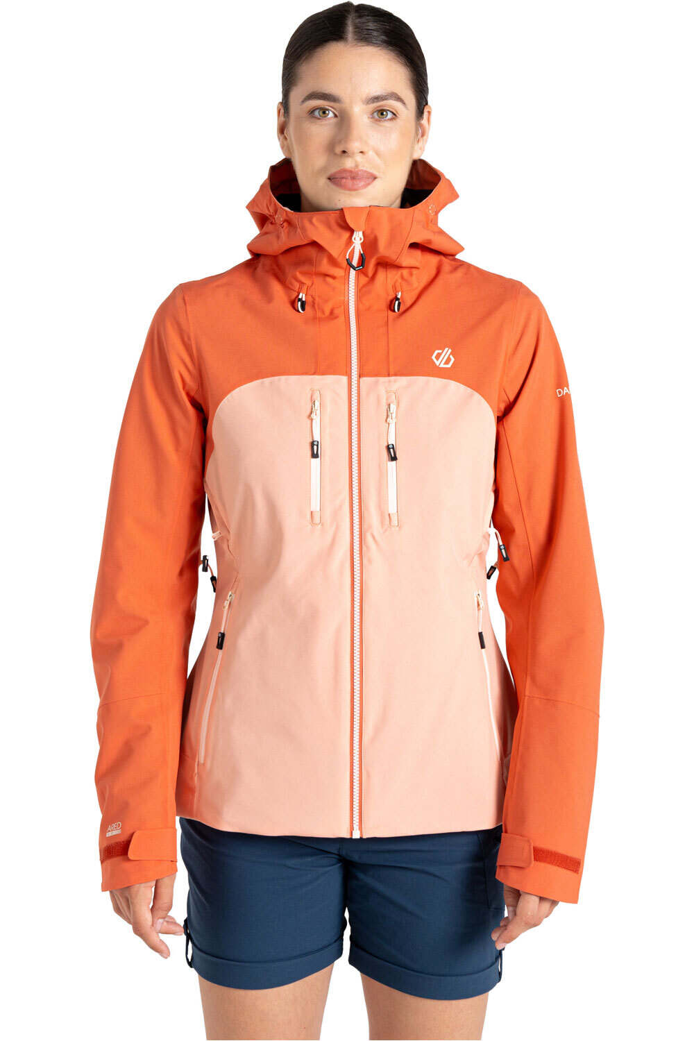 Dare2b chaqueta impermeable mujer Diverging Jacket vista frontal